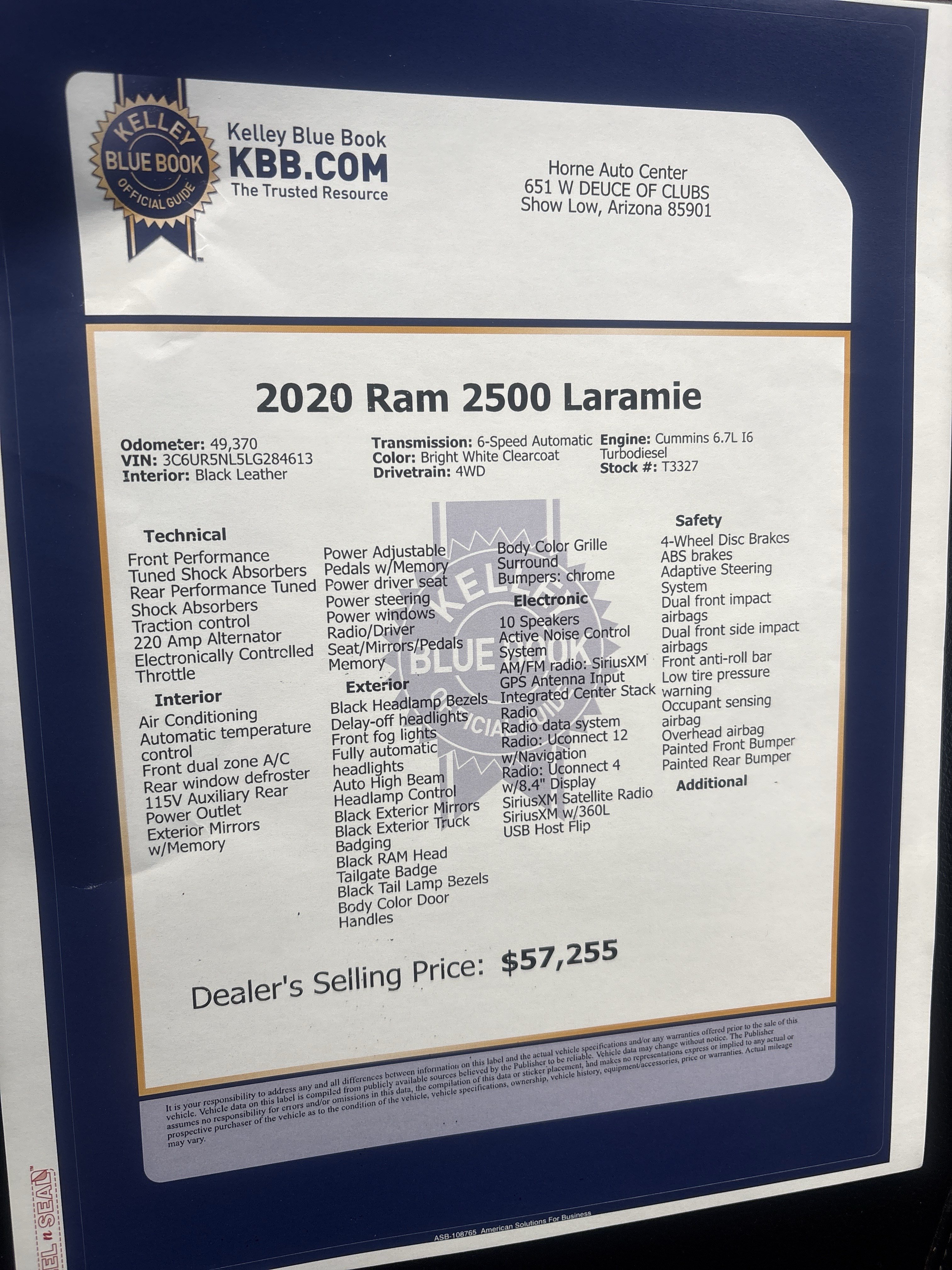 Used 2020 RAM 2500 Laramie w/ Night Edition AWD/4WD image 26