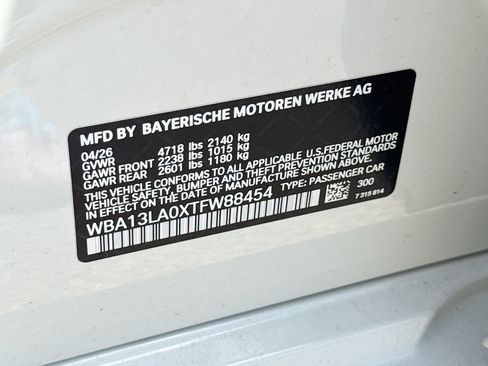 New 2026 BMW 330i Sedan w/ M Sport Package RWD image 42