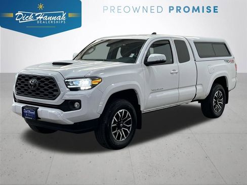 Used 2021 Toyota Tacoma TRD Sport w/ TRD Premium Sport Package AWD/4WD image 1