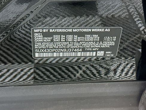 Used 2022 BMW X3 sDrive30i w/ Convenience Package image 12