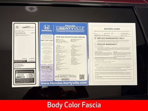 Used 2018 Jeep Grand Cherokee Altitude image 34