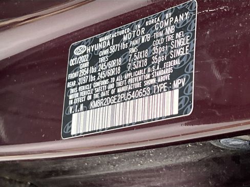 Used 2023 Hyundai Palisade SEL AWD/4WD image 32