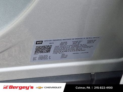 Certified 2022 Chevrolet Equinox RS w/ RS Leather Package image 30
