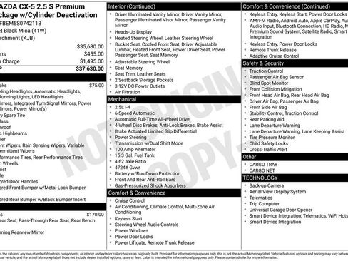New 2025 MAZDA CX-5 AWD 2.5 S w/ Premium Plus Pkg image 3