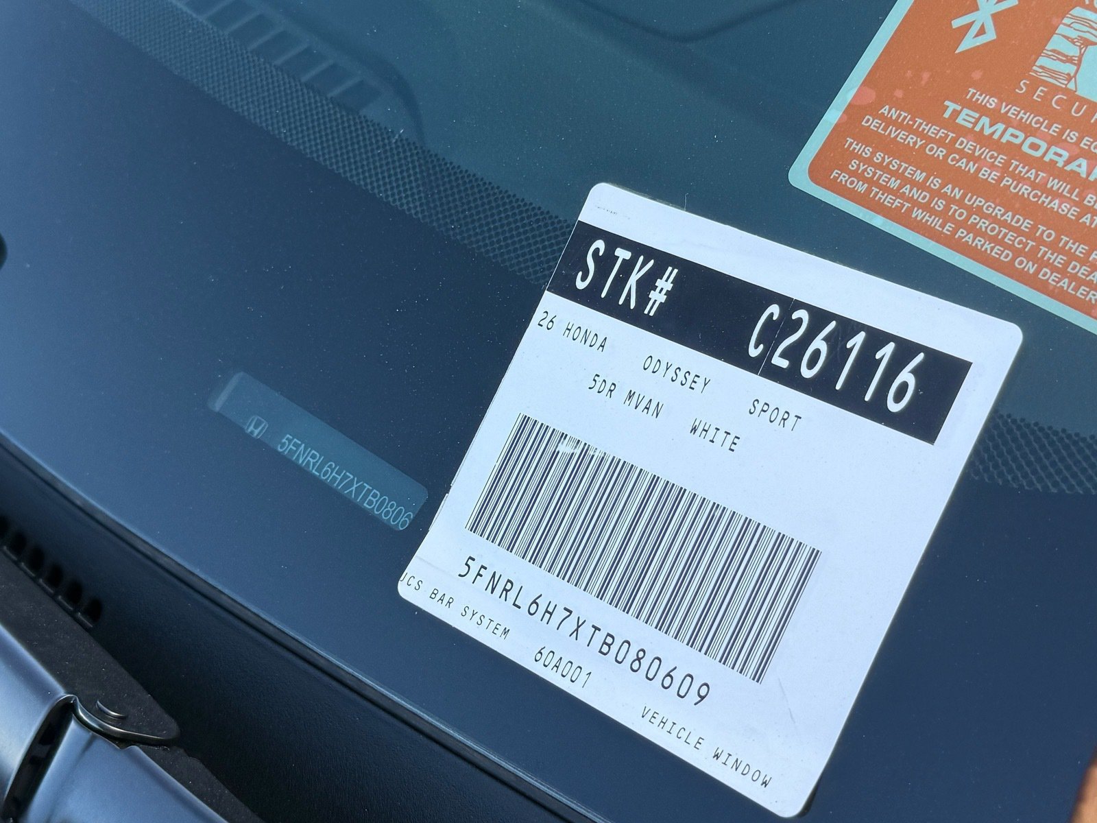 Certified 2026 Honda Odyssey Sport-L image 36
