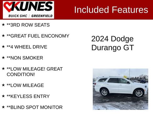 Used 2024 Dodge Durango GT image 3