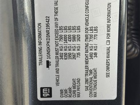 Used 2022 Chevrolet Tahoe Z71 image 29