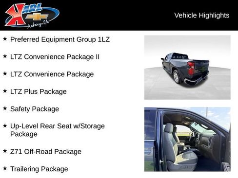 Used 2022 Chevrolet Silverado 1500 LTZ w/ LTZ Convenience Package II image 2