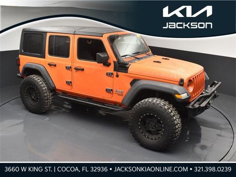 Used 2018 Jeep Wrangler Unlimited Sport S image 1