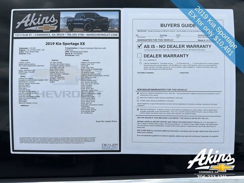 Used 2019 Kia Sportage EX FWD image 11