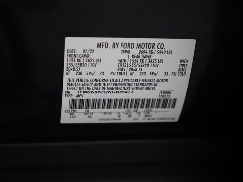 Used 2022 Ford Explorer ST-Line AWD/4WD image 28