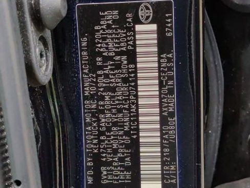 Used 2023 Toyota Camry LE FWD image 36