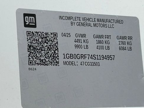 New 2025 Chevrolet Express 3500 w/ Power Convenience Package image 37