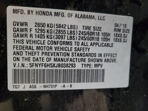 Used 2018 Honda Pilot EX-L image 33