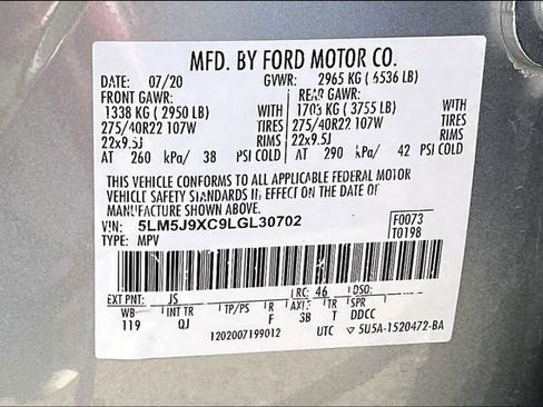 Used 2020 Lincoln Aviator Black Label image 36