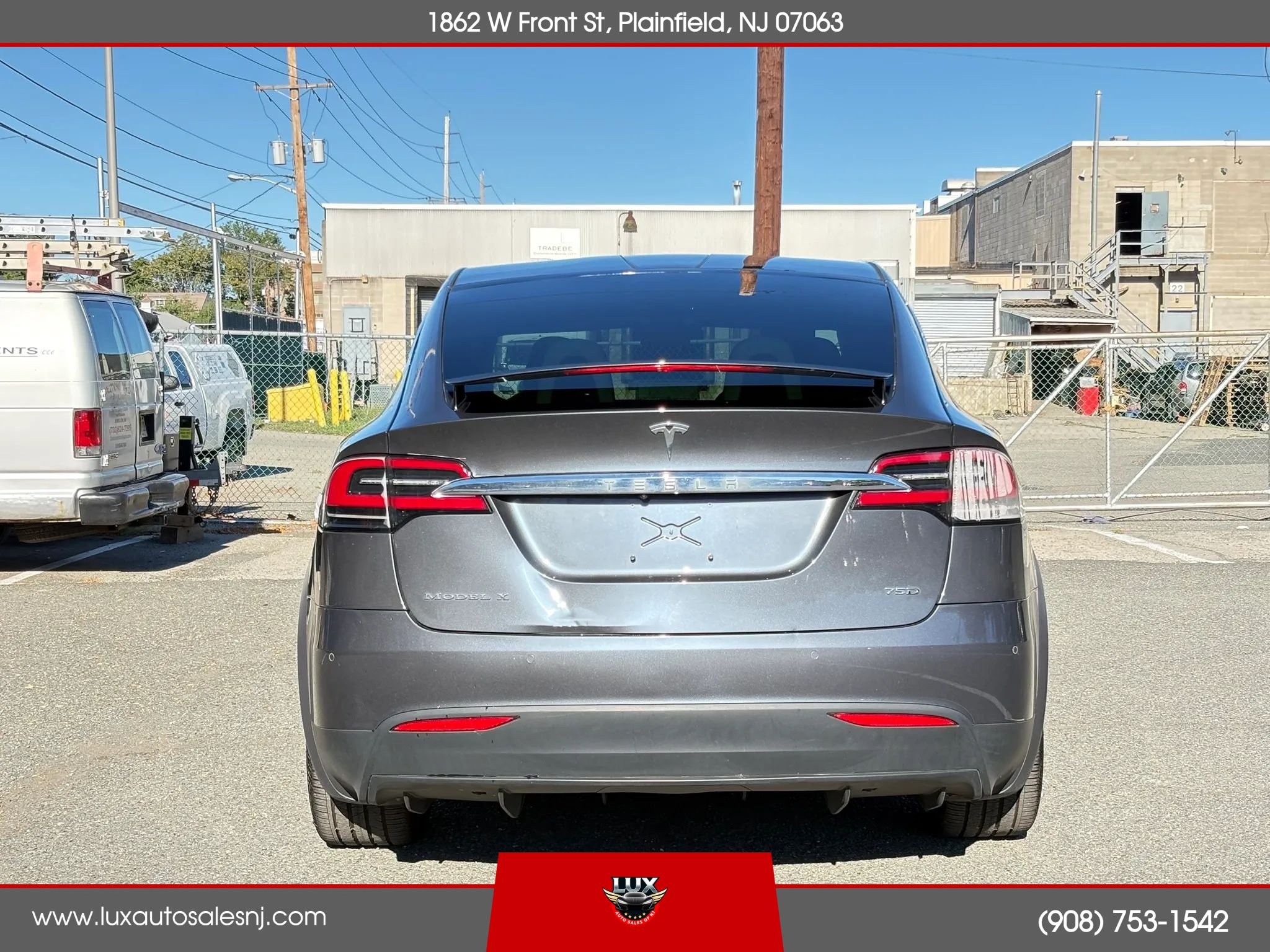 Used 2018 Tesla Model X 75D AWD/4WD image 9