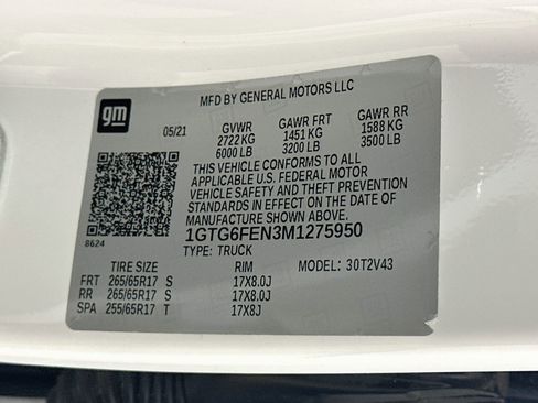 Used 2021 GMC Canyon AT4 w/ Driver Alert Package AWD/4WD image 12