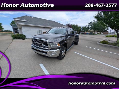 Used 2018 RAM 3500 Laramie Longhorn w/ Cold Weather Group AWD/4WD image 1