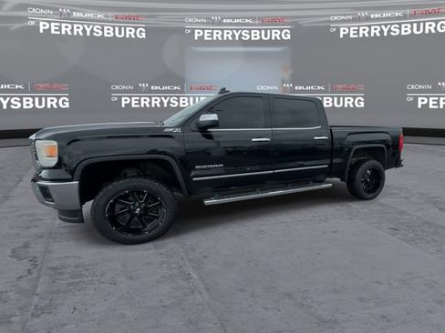 Used 2015 GMC Sierra 1500 SLT w/ SLT Crew Cab Value Package AWD/4WD image 4