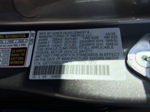 Certified 2025 Acura RDX SH-AWD w/ Technology Package image 55