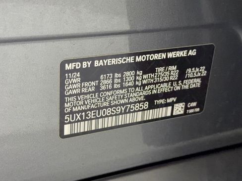 Certified 2025 BMW X5 sDrive40i w/ M Sport Package RWD image 31