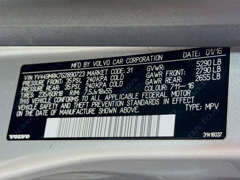 Used 2016 Volvo XC60 T6 image 30