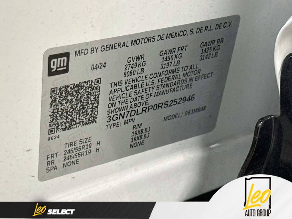 Used 2024 Chevrolet Equinox EV LT w/ LPO, Interior Storage Package FWD image 34