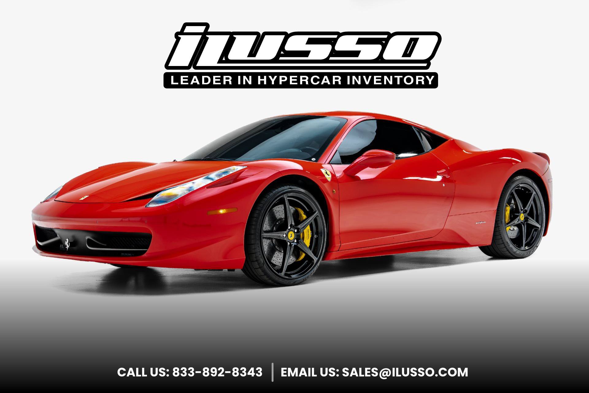 Used 2013 Ferrari 458 Italia Coupe RWD image 1