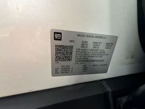 Certified 2021 Chevrolet Tahoe RST w/ Luxury Package image 36