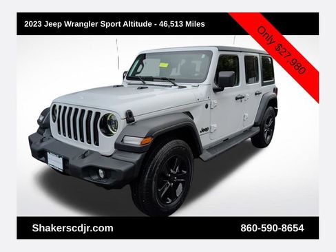 Certified 2023 Jeep Wrangler Sport image 1