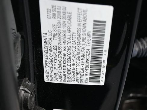 Used 2022 Honda Pilot Sport image 17