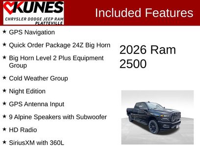 New 2026 RAM 2500 Big Horn