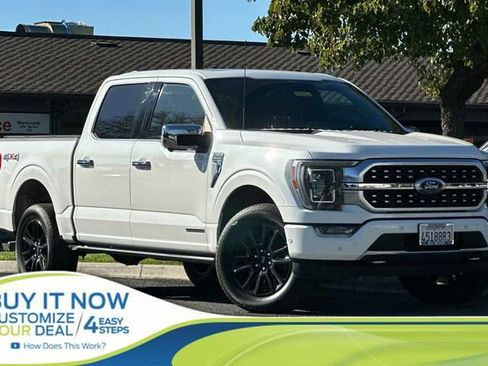 Used 2022 Ford F150 Platinum w/ Equipment Group 701A High image 1