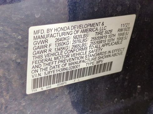 Used 2022 Acura MDX SH-AWD image 32