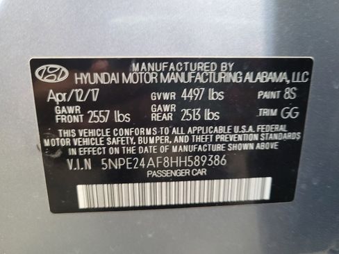 Used 2017 Hyundai Sonata SE FWD image 33
