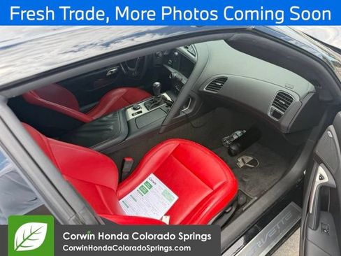 Used 2016 Chevrolet Corvette Stingray Coupe w/ Carbon Flash Badge Package RWD image 10