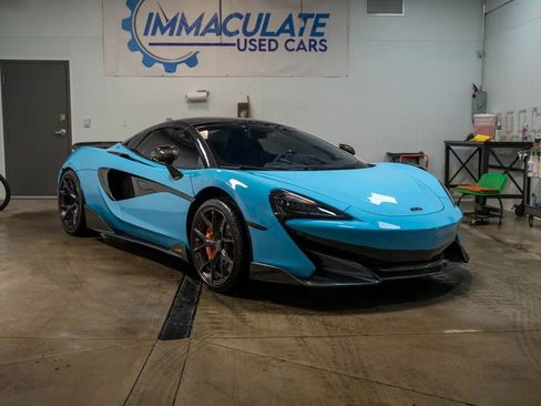 Used 2020 McLaren 600LT Spider RWD image 1