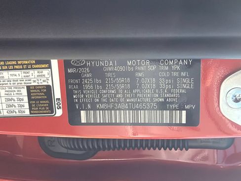 New 2026 Hyundai Kona SEL Sport FWD image 29