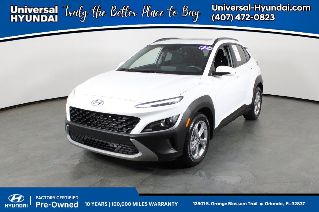 Certified 2022 Hyundai Kona SEL w/ Convenience Package AWD/4WD 360° Tour