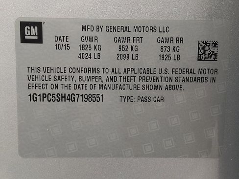 Used 2016 Chevrolet Cruze LS FWD image 33