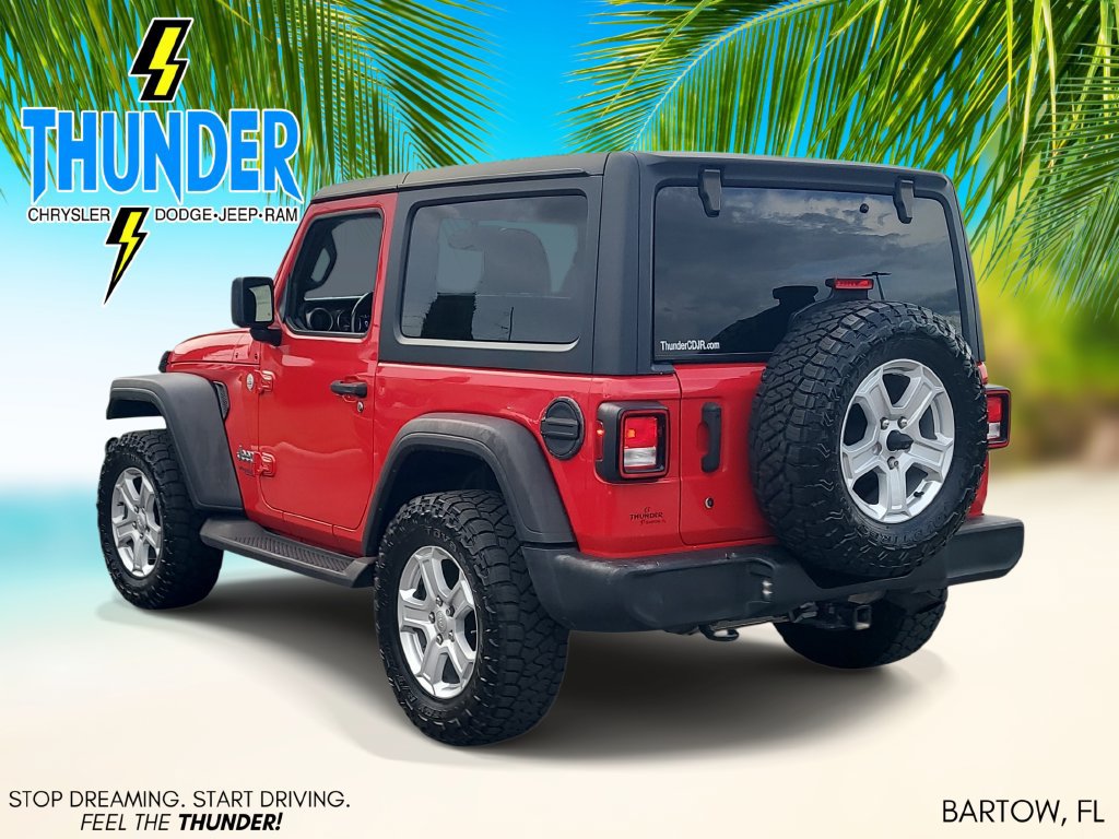 Used 2019 Jeep Wrangler Sport w/ Quick Order Package 24S AWD/4WD image 3