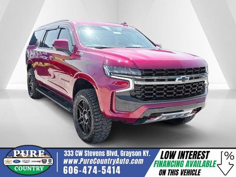 Used 2021 Chevrolet Suburban Z71 image 1