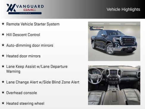 Used 2020 GMC Sierra 1500 SLT w/ SLT Premium Plus Package AWD/4WD image 5