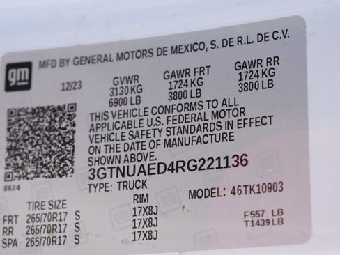 Certified 2024 GMC Sierra 1500 Pro w/ Pro Value Package image 15