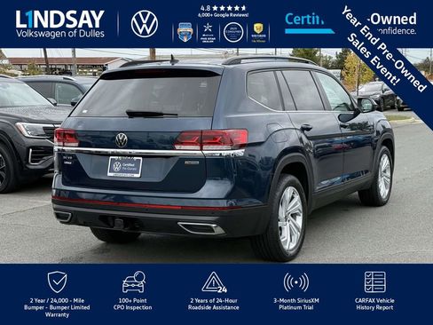 Certified 2022 Volkswagen Atlas SE image 8
