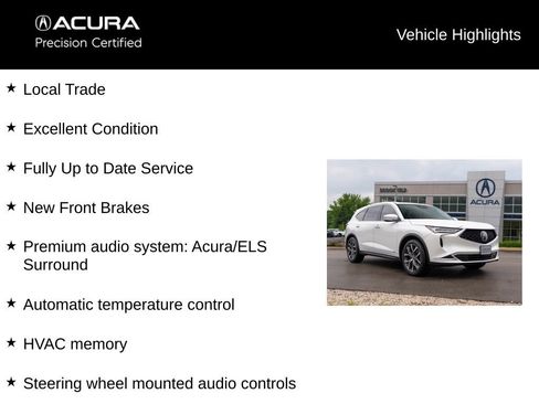 Certified 2023 Acura MDX SH-AWD w/ Technology Package image 5