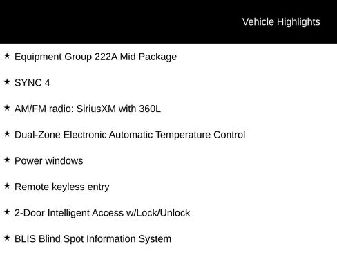 New 2025 Ford Bronco Big Bend AWD/4WD image 4