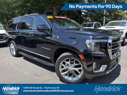Used 2021 GMC Yukon XL SLT w/ Rear Media and Nav Package