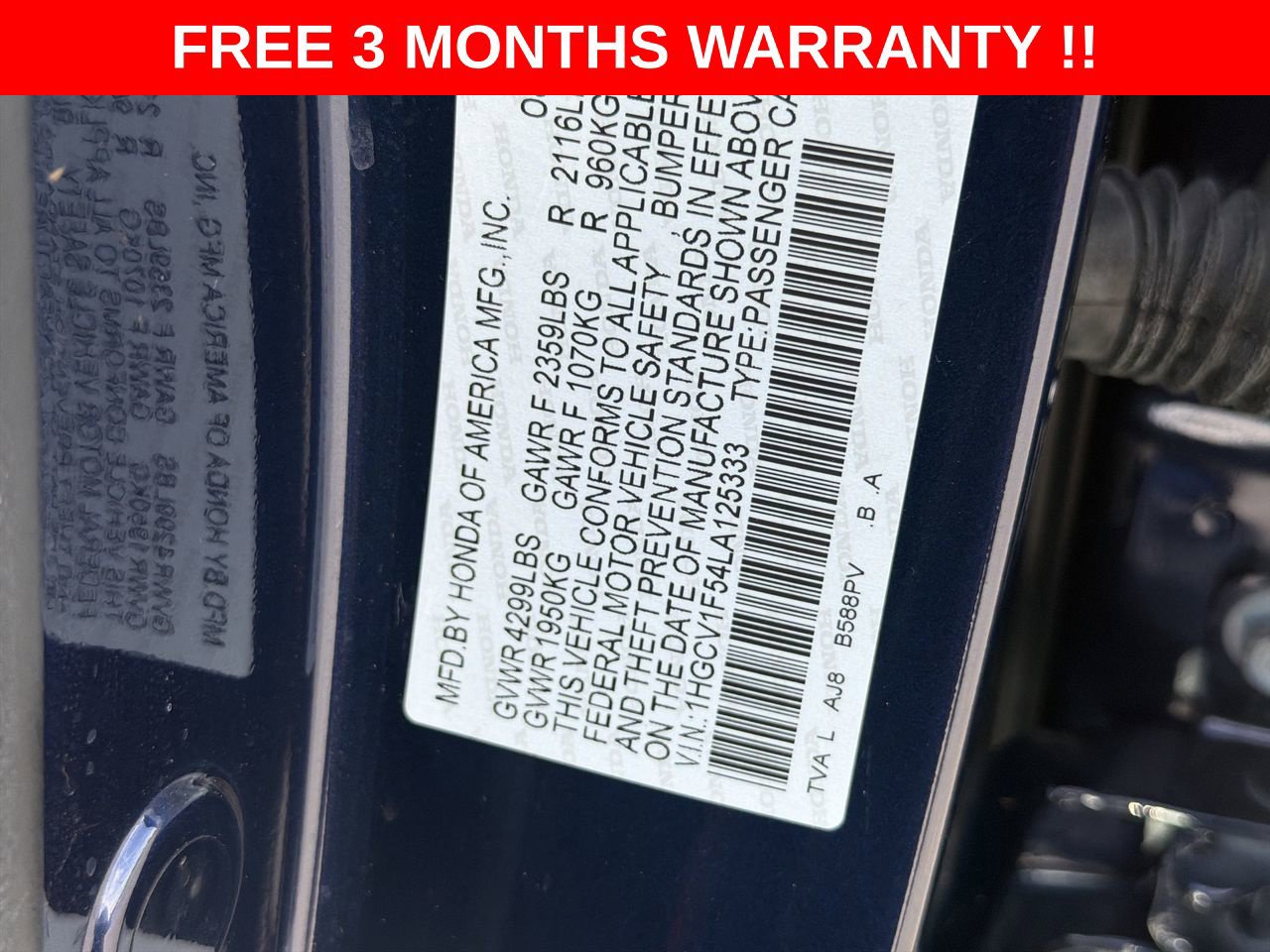 Used 2020 Honda Accord EX-L image 24