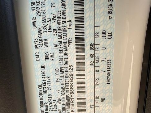 New 2025 Ford Transit 250 Low Roof image 7